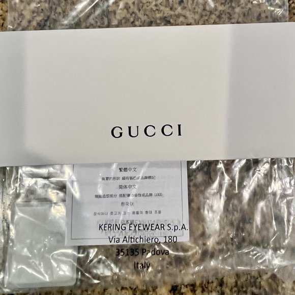 GUCCI EYEWEAR ROUND-FRAME ACETATE SUNGLASSES. - Picture 5 of 5